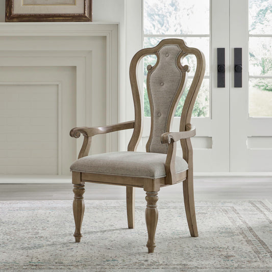 Magnolia Manor - Splat Back Upholstered Chair - Hornell Furniture Outlet