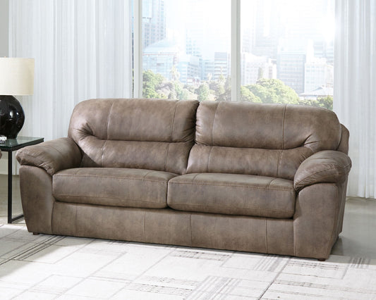 Bradshaw - Sofa - Mushroom - Hornell Furniture Outlet