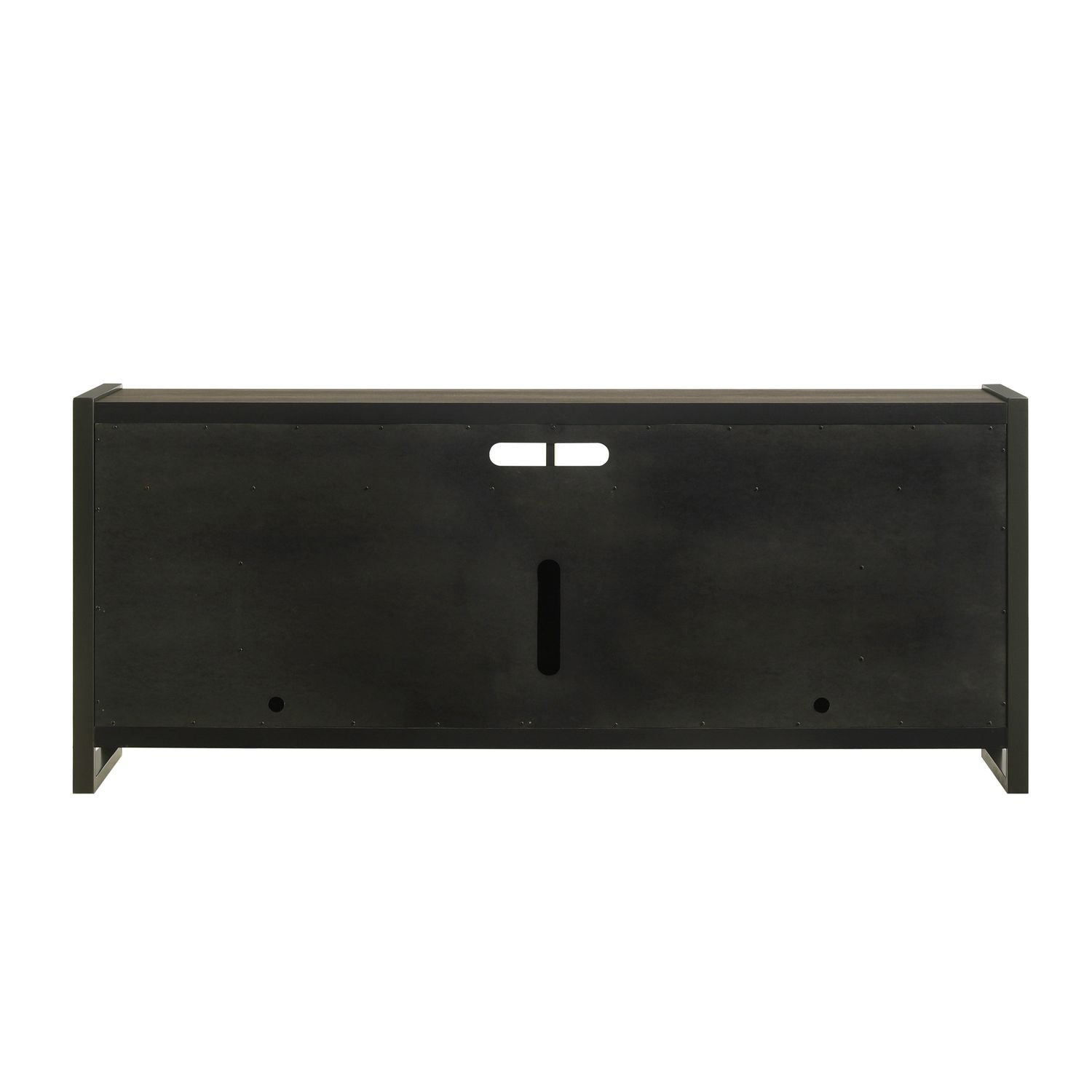 Fireplace TV Consoles - 686 78" Console With Fire FTS - Brown - Hornell Furniture Outlet