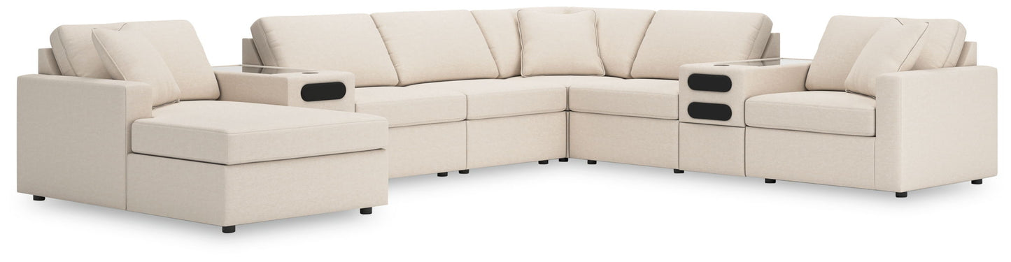 Modmax - Oyster - Sectional - Hornell Furniture Outlet