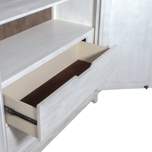 River Place - Armoire - White - Hornell Furniture Outlet