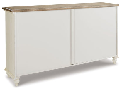 Roranville - Accent Cabinet - Antique White - Hornell Furniture Outlet