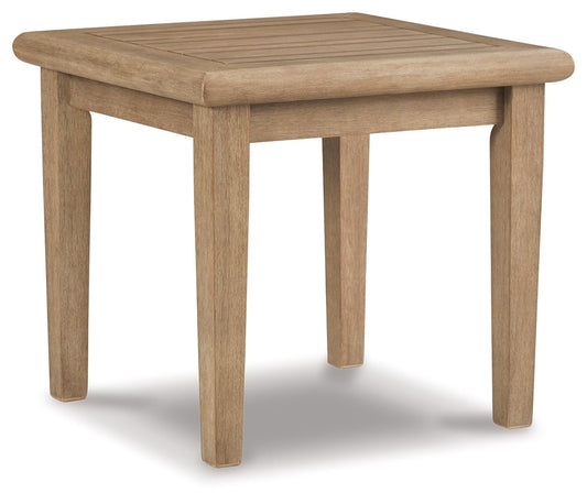 Gerianne - Square End Table - Brown - Hornell Furniture Outlet