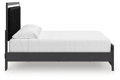 Zuraleus - Upholstered Panel Platform Bed With Roll Slats - Hornell Furniture Outlet