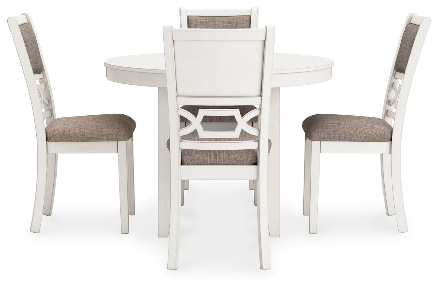 Erinberg - Antique White - Dining Room Table Set (Set of 5) - Hornell Furniture Outlet