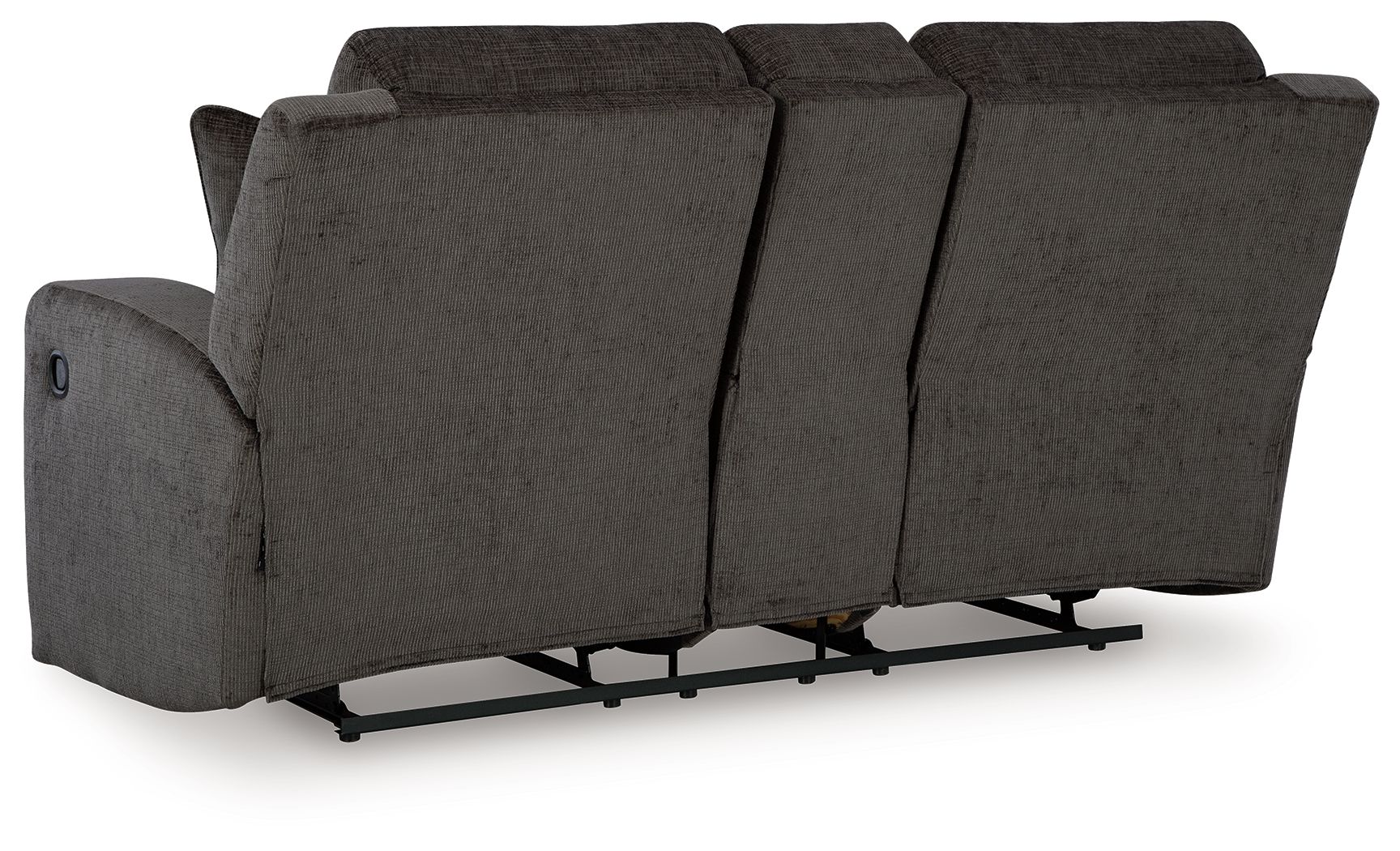 Kanlow - Dbl Reclining Loveseat With Console - Hornell Furniture Outlet