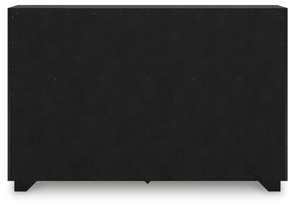 Londer - Black - Dresser - Hornell Furniture Outlet