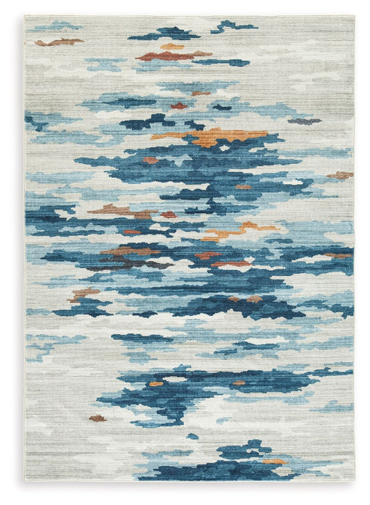 Vinlett - Washable Rug - Hornell Furniture Outlet