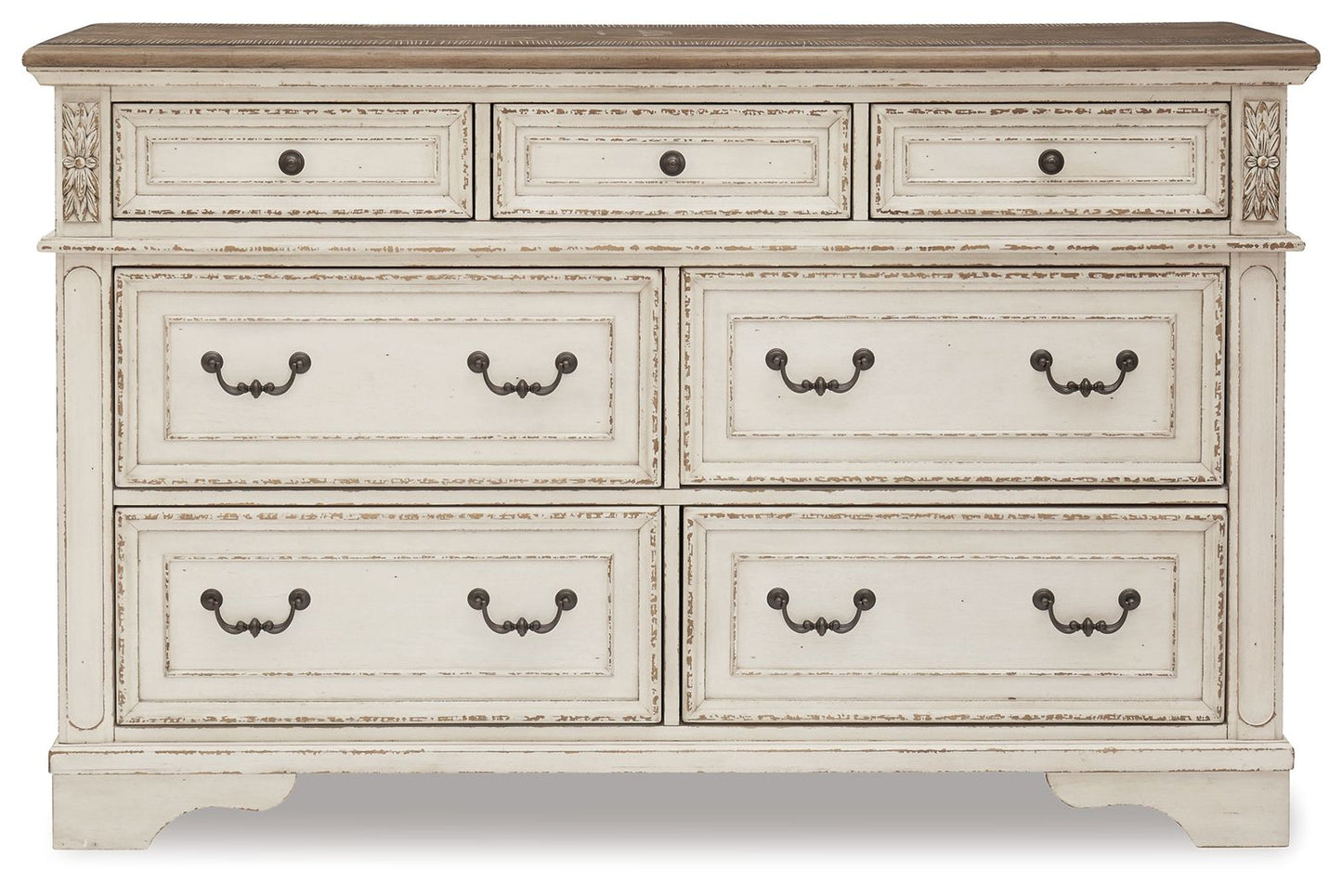 Realyn - Dresser, Mirror - Hornell Furniture Outlet