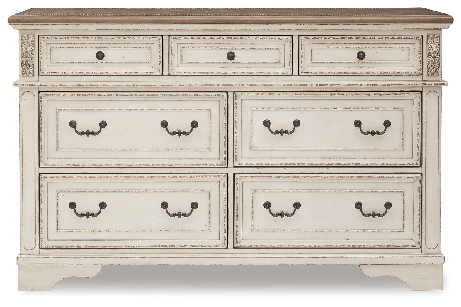 Realyn - Dresser, Mirror - Hornell Furniture Outlet