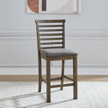 Brook Bay - Upholstered Ladder Back Counter Chair (RTA) - Hornell Furniture Outlet