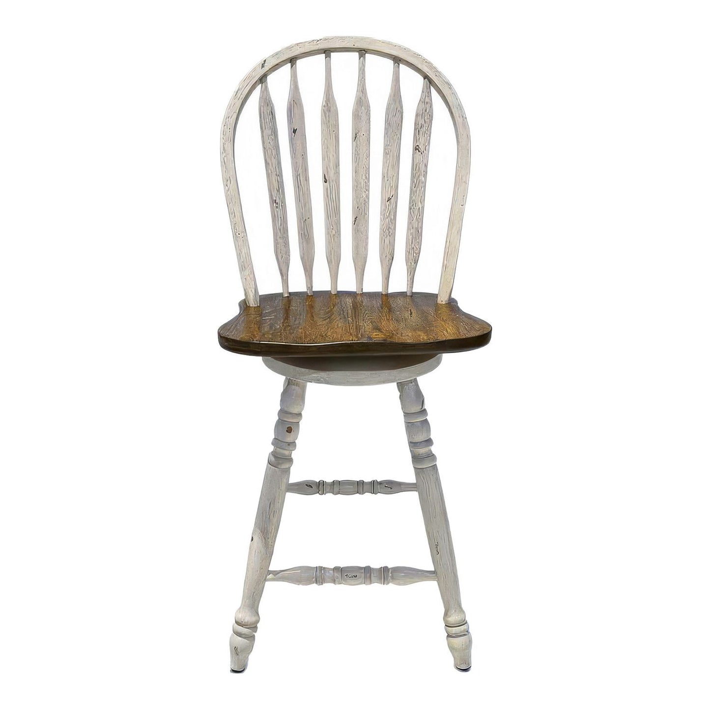 Carolina Crossing - Windsor Swivel Counter Chair - Hornell Furniture Outlet