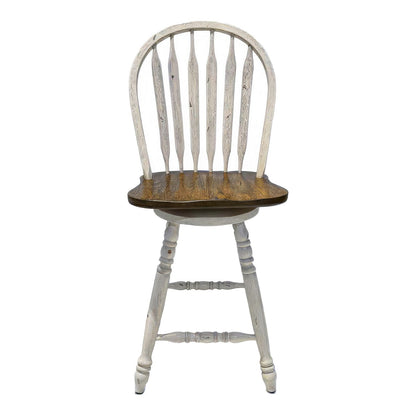 Carolina Crossing - Windsor Swivel Counter Chair - Hornell Furniture Outlet