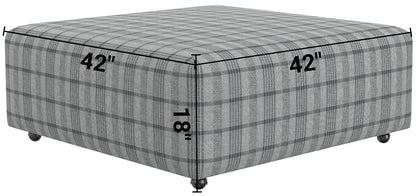 Chappy - Castered Cocktail Ottoman - Hornell Furniture Outlet