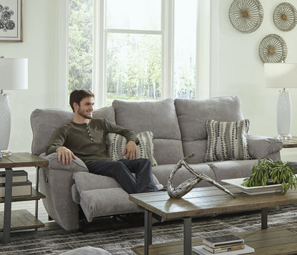 Sadler - Lay Flat Reclining Sofa - Hornell Furniture Outlet