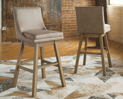 Tallenger - Swivel Barstool (Set of 2) - Hornell Furniture Outlet