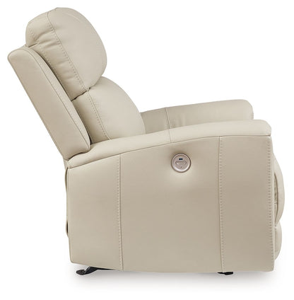 Dahlmoore - Almond - Power Rocker Recliner - Hornell Furniture Outlet