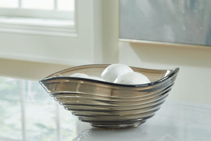 Solariston - Gray / Brown - Bowl - Hornell Furniture Outlet
