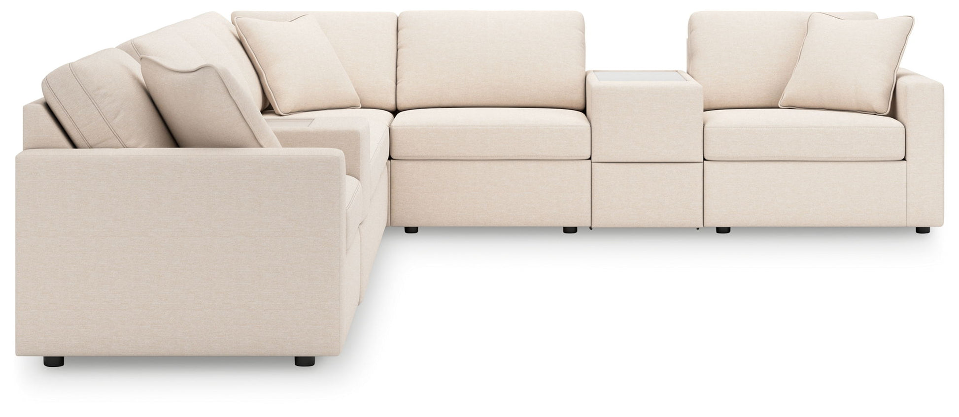 Modmax - Oyster - Sectional - Hornell Furniture Outlet