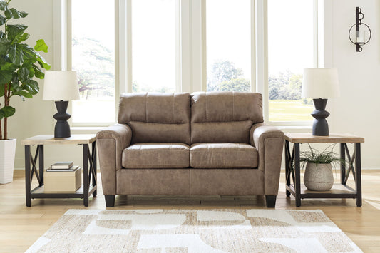 Navi - Fossil - Loveseat - Hornell Furniture Outlet