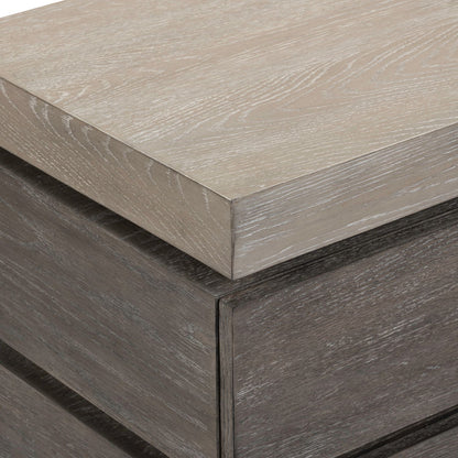 Piedmont - Chairside Table - Charcoal / Ash - Hornell Furniture Outlet
