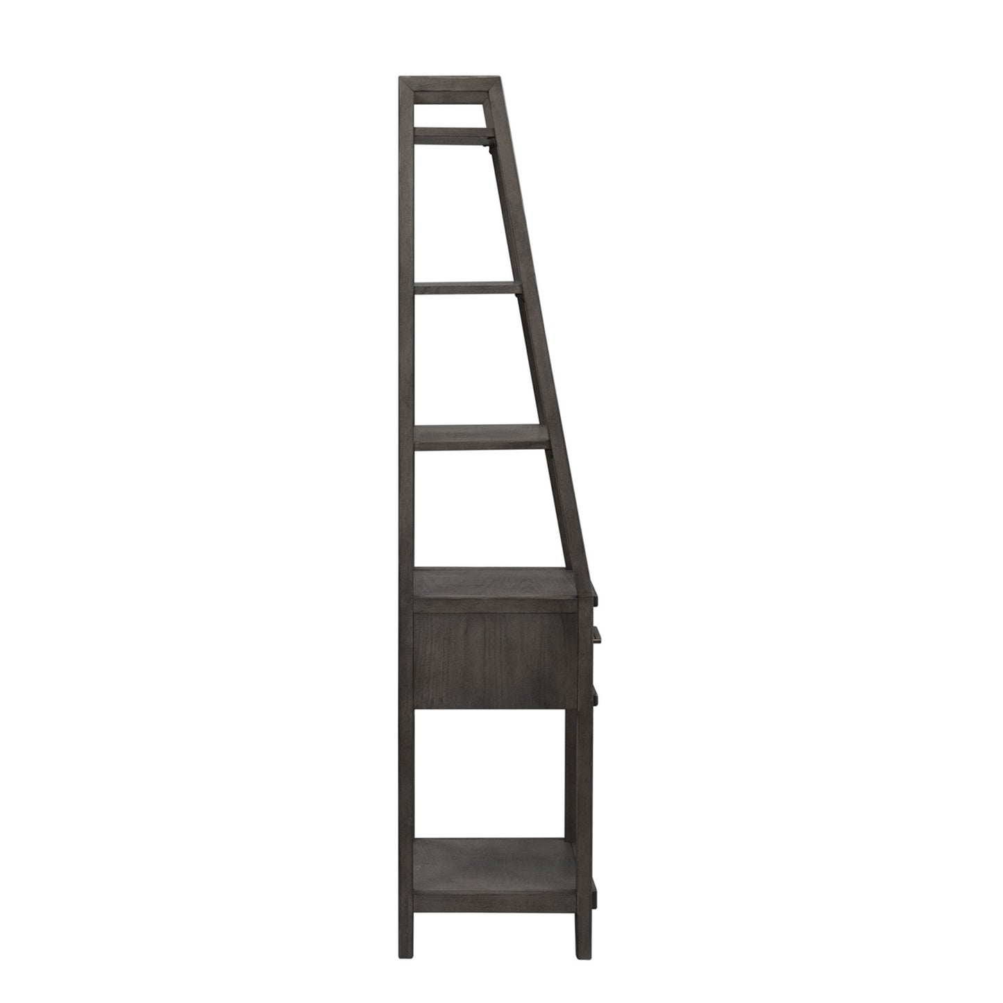 Modern Farmhouse - Leaning Bookcase - Hornell Furniture Outlet
