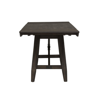 Double Bridge - Trestle Table - Dark Brown - Hornell Furniture Outlet
