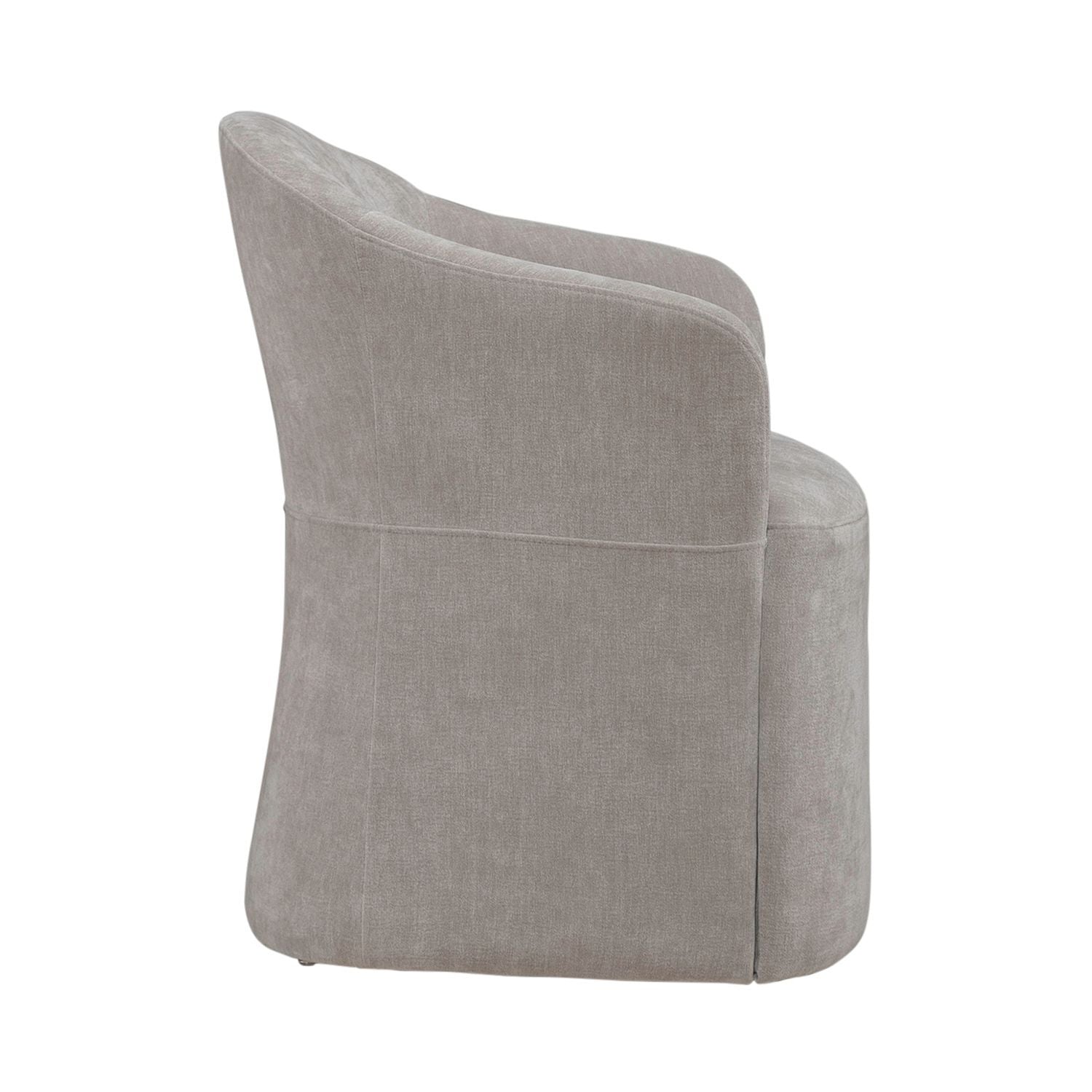 Accent Dining - Accent Chair With Casters - Hornell Furniture Outlet