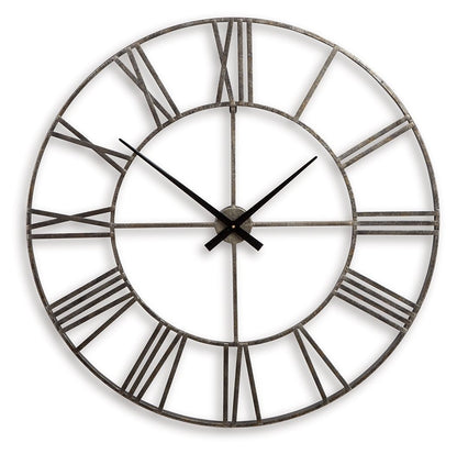 Paquita - Wall Clock - Hornell Furniture Outlet