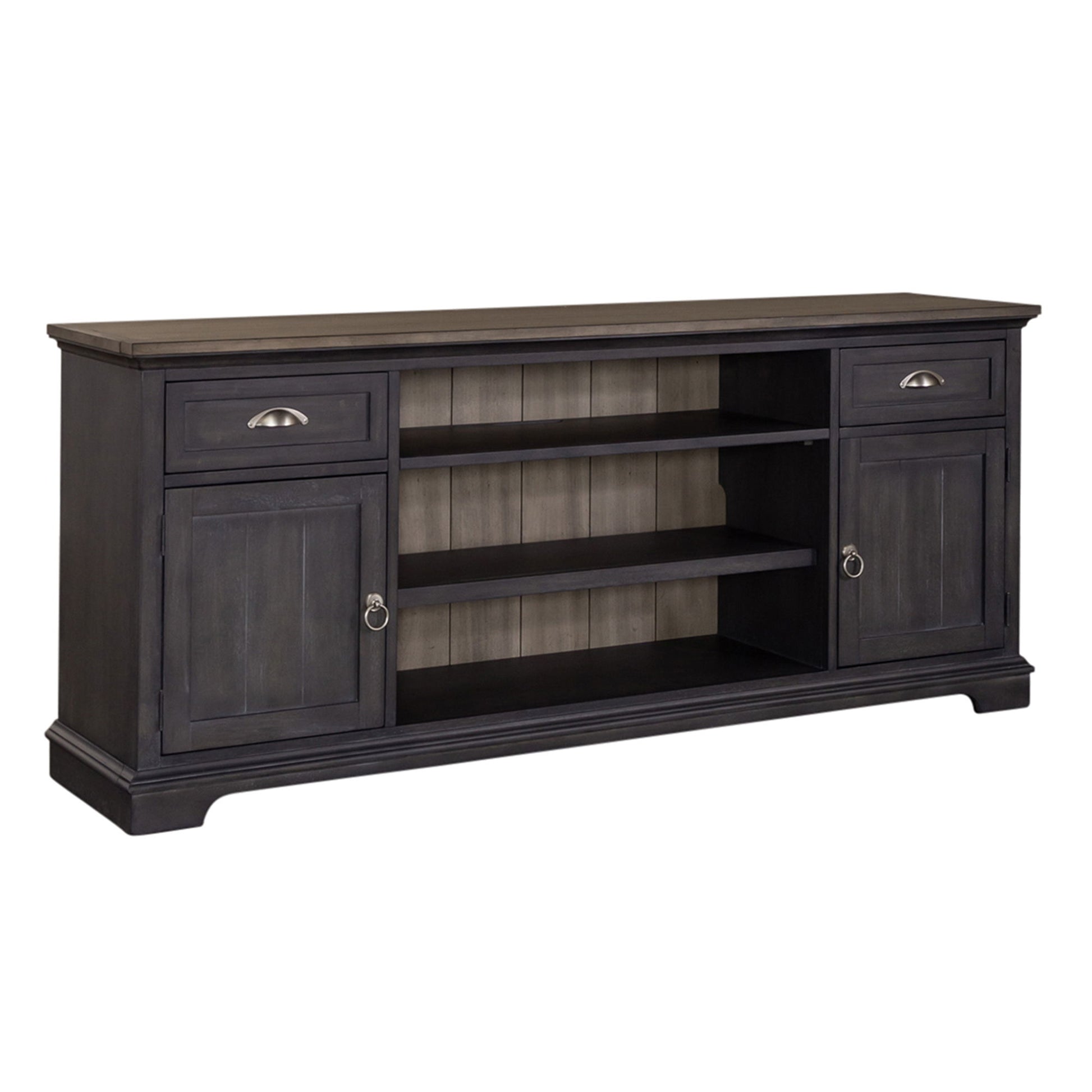 Ocean Isle - Entertainment Tv Stand - Hornell Furniture Outlet