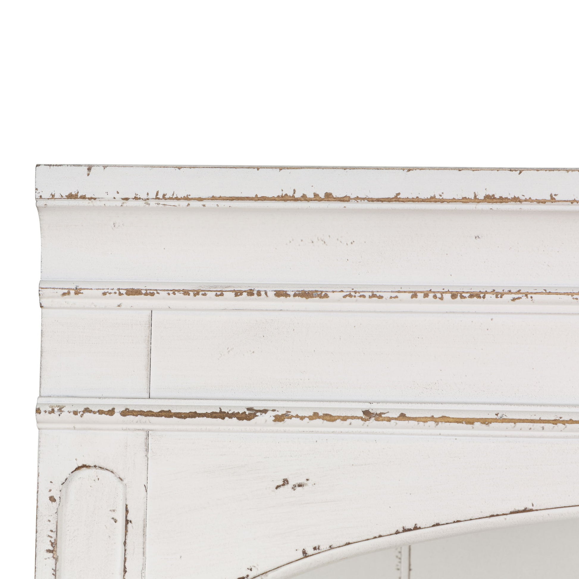 Magnolia Manor - Bunching Bookcase - White - Hornell Furniture Outlet