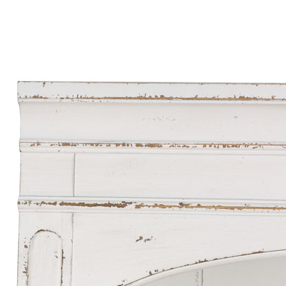 Magnolia Manor - Bunching Bookcase - White - Hornell Furniture Outlet
