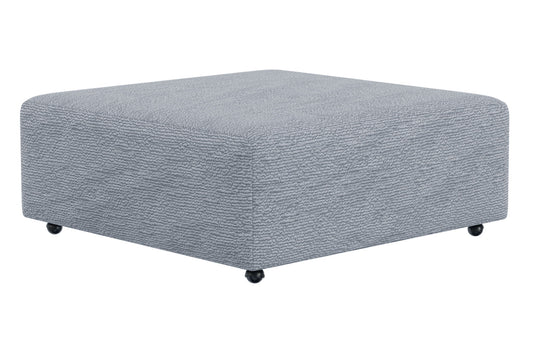 Majesty - Castered Cocktail Ottoman - Hornell Furniture Outlet