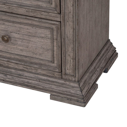 Big Valley - 2 Drawer Night Stand w/ Charging Station - Hornell Furniture Outlet