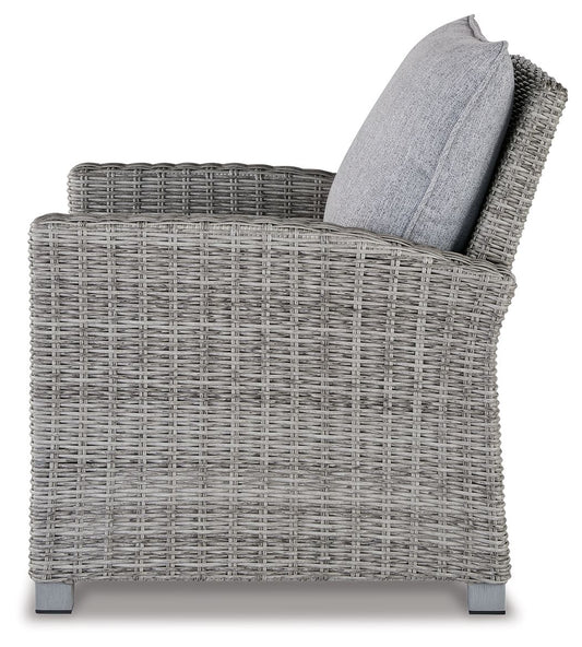 Naples Beach - Light Gray - Lounge Chair w/Cushion - Hornell Furniture Outlet