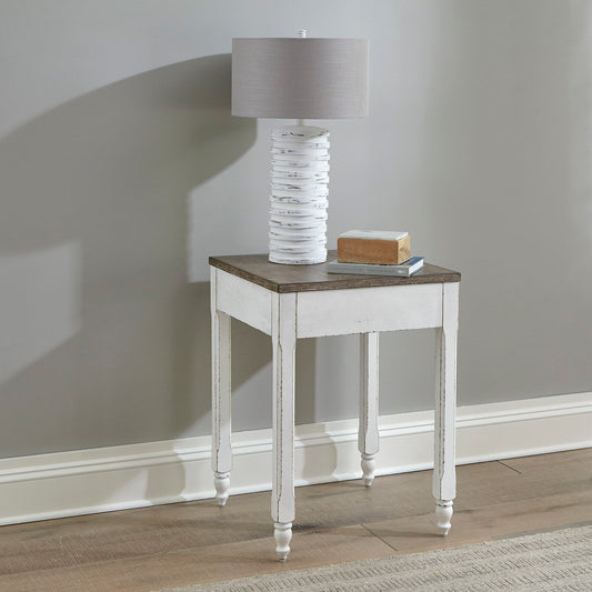 Magnolia Manor - Corner Filler - White - Hornell Furniture Outlet