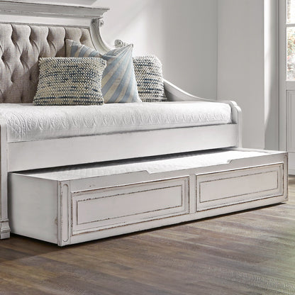 Magnolia Manor - Twin Trundle Unit - Antique White