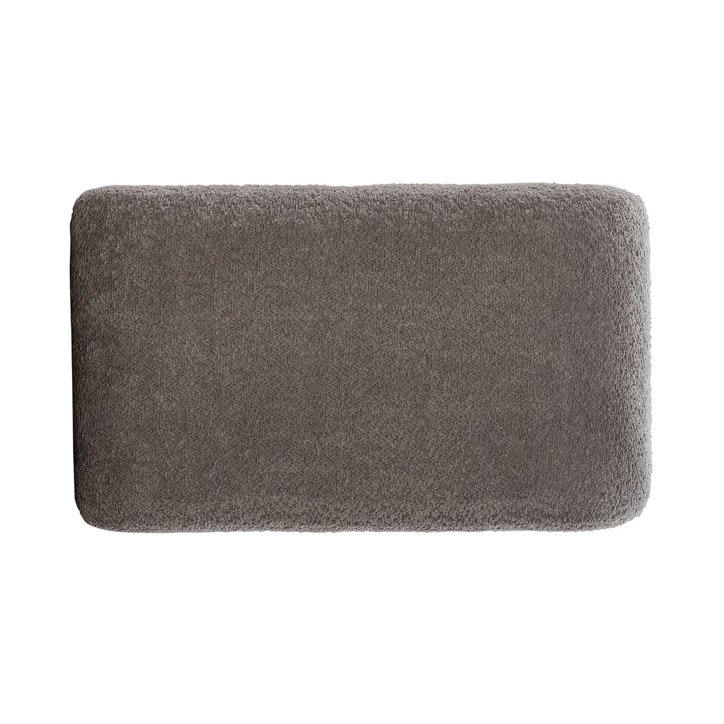 Cascade Falls - Upholstered Accent Stool - Gray - Hornell Furniture Outlet