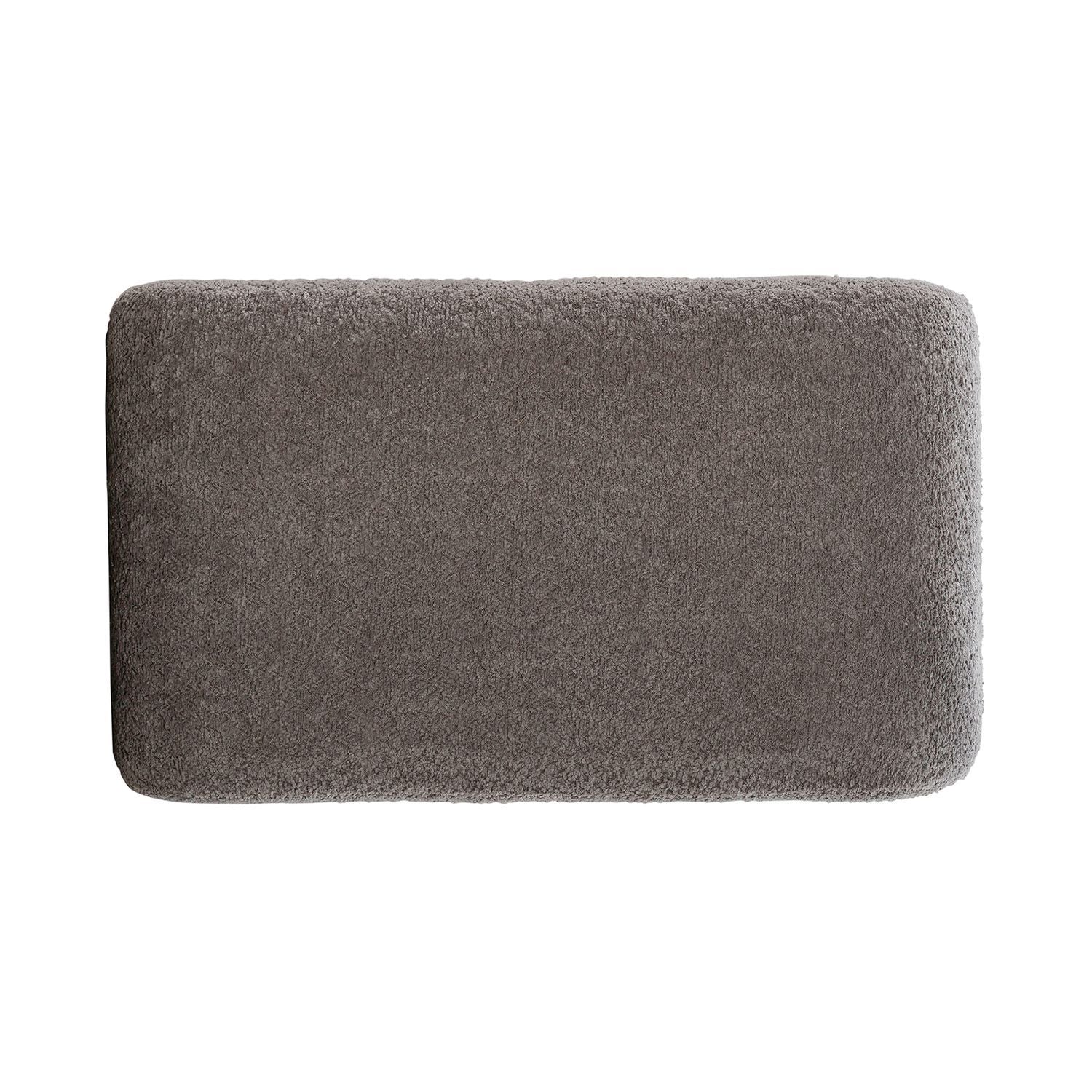 Cascade Falls - Upholstered Accent Stool - Gray - Hornell Furniture Outlet