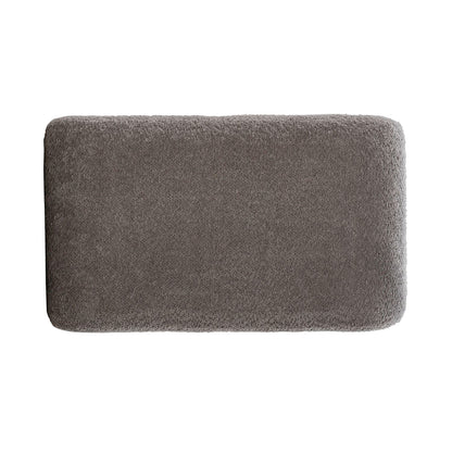Cascade Falls - Upholstered Accent Stool - Gray - Hornell Furniture Outlet
