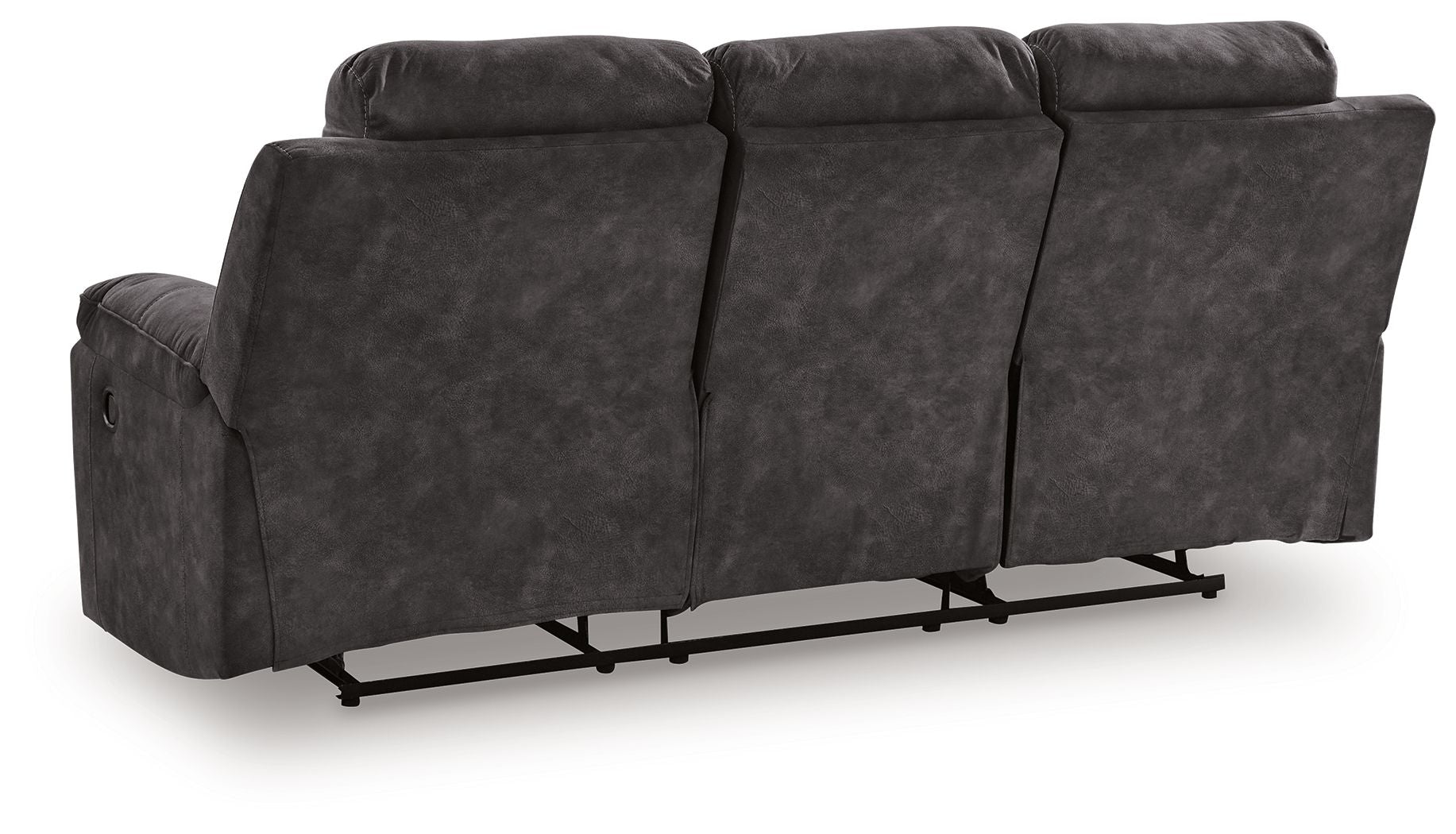 Brysonview - Reclining Sofa - Charcoal - Hornell Furniture Outlet
