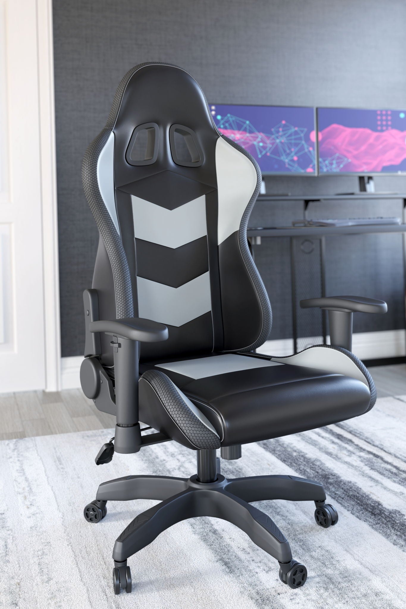 Lynxtyn - Swivel Chair - Hornell Furniture Outlet