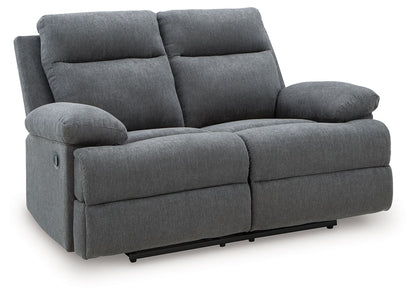 Side - Swipe - Reclining Loveseat - Hornell Furniture Outlet
