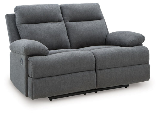Side - Swipe - Reclining Loveseat - Hornell Furniture Outlet