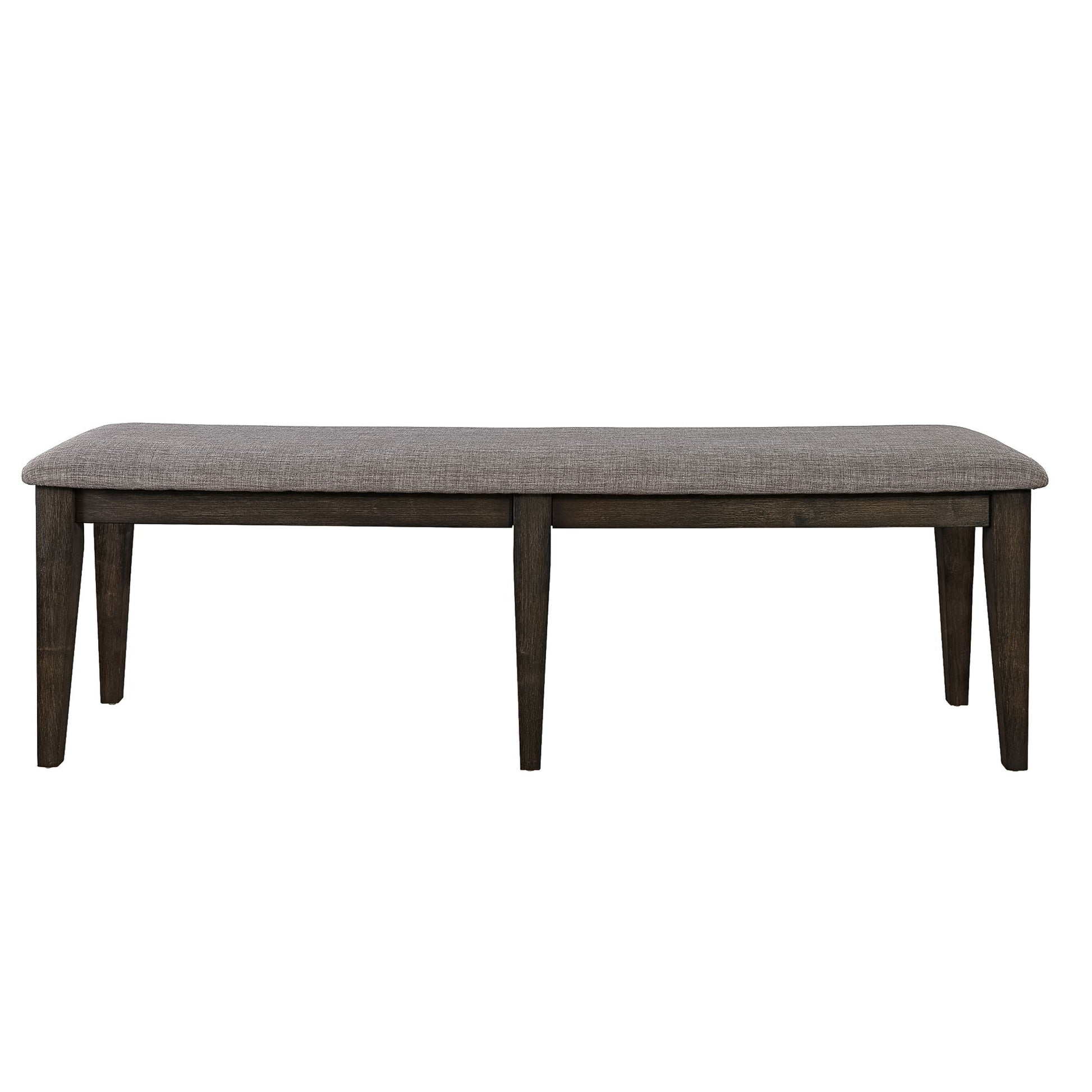 Double Bridge - Dining Bench - Dark Brown - Hornell Furniture Outlet