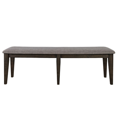 Double Bridge - Dining Bench - Dark Brown - Hornell Furniture Outlet