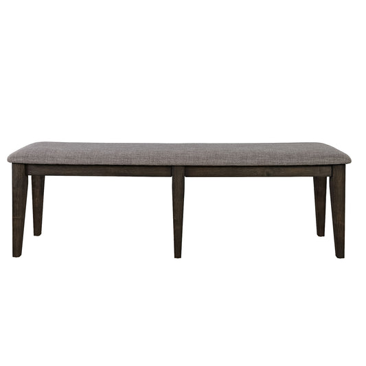 Double Bridge - Dining Bench - Dark Brown - Hornell Furniture Outlet