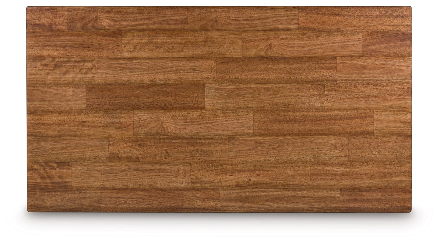 Wildenauer - Brown / Black - Lift Top Cocktail Table - Hornell Furniture Outlet