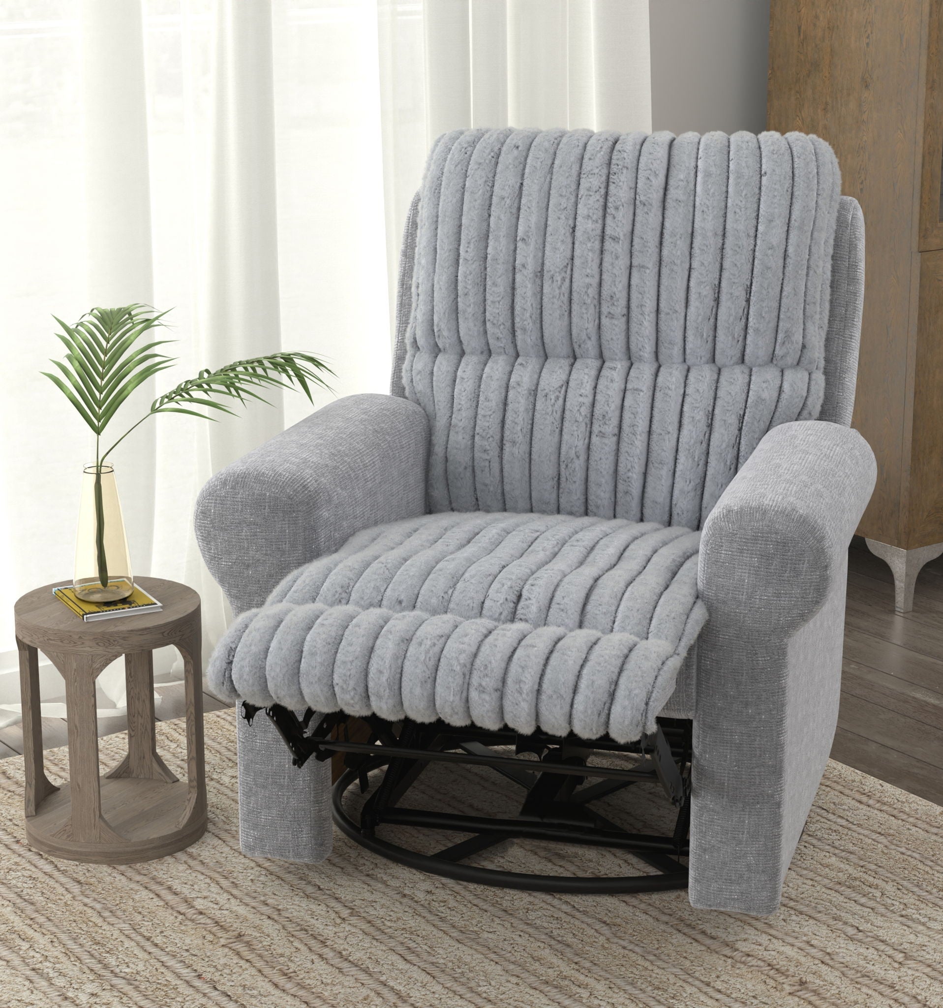 Foxy - Swivel Glider Recliner - Hornell Furniture Outlet