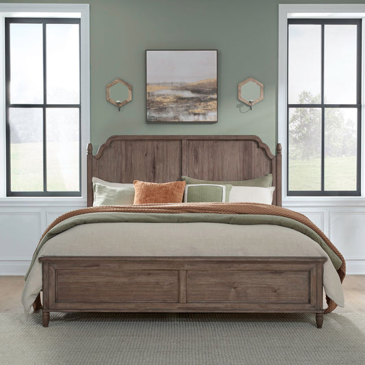 Hickory Grove - Panel Bed - Hornell Furniture Outlet